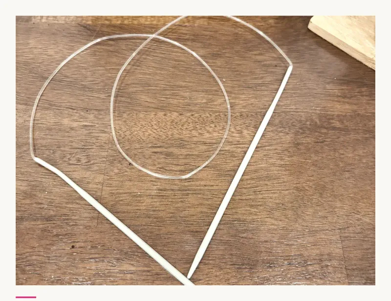 Aiguilles circulaires pour tricoter en rond